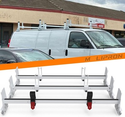 Chevy Express Van Roof Ladder Rack 1996-2025 No Drill