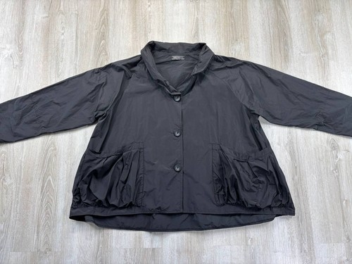 Womens jacket Transparente Black Label Size L/XL Color Black - Picture 2 of 8
