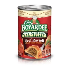 Chef Boyardee Overstuffed Beef Ravioli🥫 15 oz (Pack of 12)