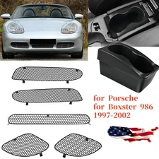 For Porsche For Boxster 986 97-02 Front Bumper Grill & Center Console Cup Holder