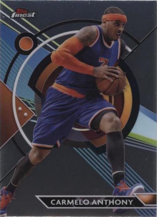 Topps Carmelo Anthony New York Knicks Basketball Sports Trading 