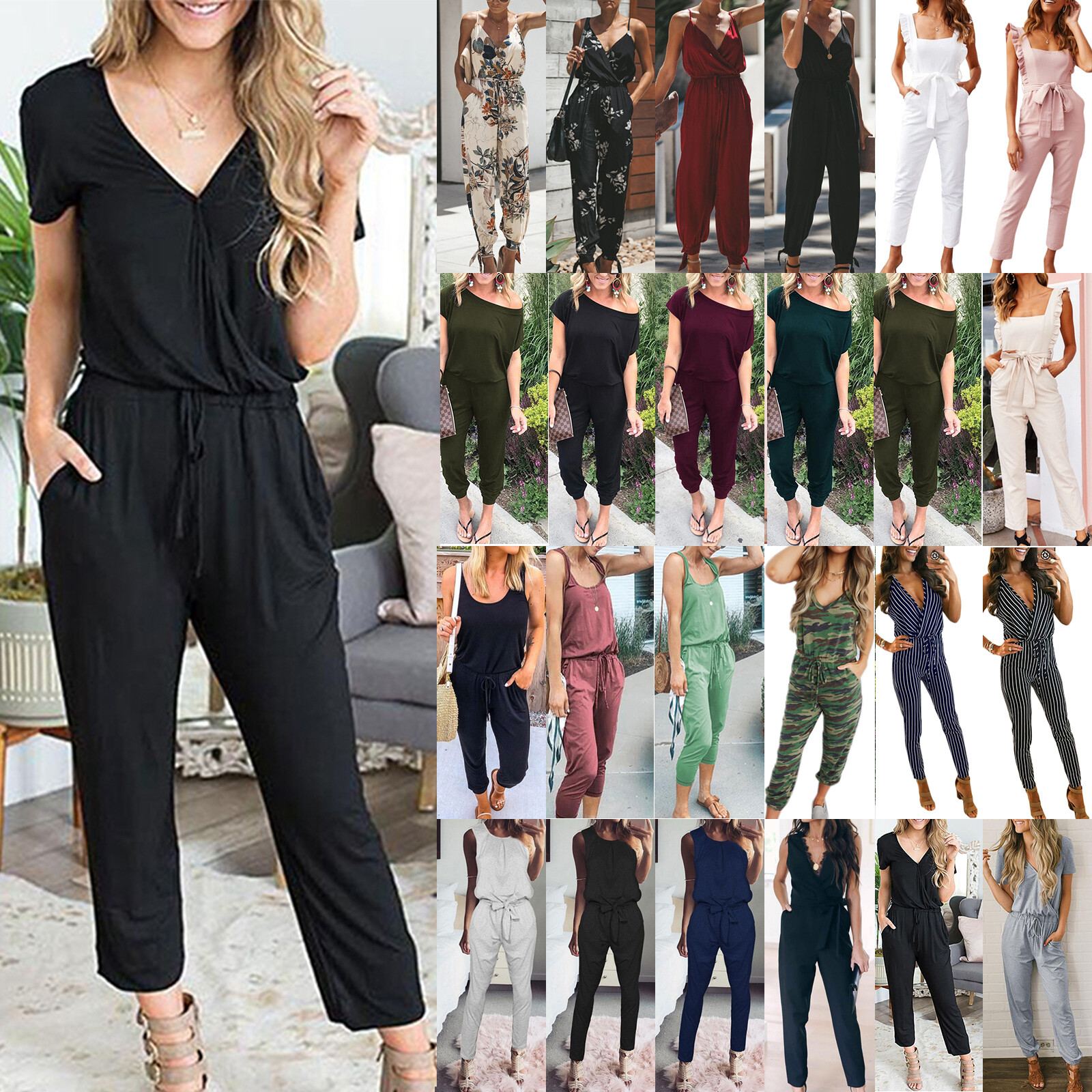 ladies beach jumpsuits