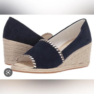 Jack Rogers Palmer Espadrille Wedges Size