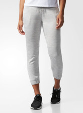 Adidas Women's Grey Street Seven-Eighth Pants L26909 Size XS