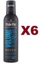 6 TESTANERA PALETTE TENUTA & VOLUME MOUSSE 250 ML TENUTA EXTRA FORTE 48H SPUMA 