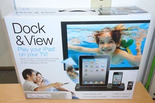 New Innovative Technology Dock & View for iPad/ iPod/ & iPhone 