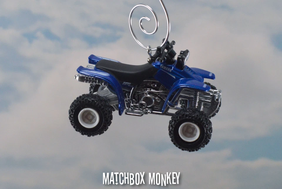 Custom Yamaha Warrior 350 ATV 4x4 Polaris Honda Christmas Ornament 1/32 Quad - Image 2 of 4