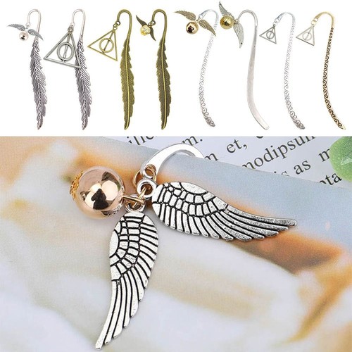 Handcrafted Gift Wing Snitch Bookmark Book Clips School Office