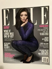 Elle Magazine June 2017 Lorde *NO MAILING LABEL* *NEAR MINT CONDITION* *RARE*