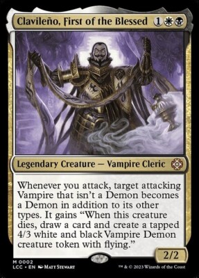 *MtG: FOIL CLAVILEÑO, FIRST OF THE BLESSED - Commander Lost Caverns of Ixalan*