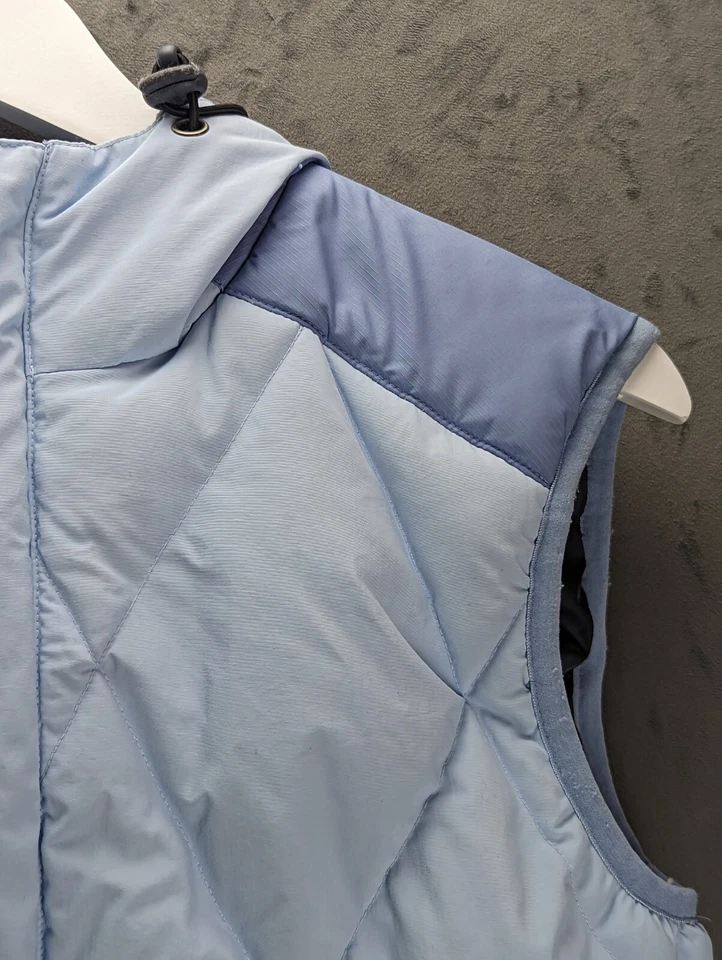 Helly Hansen Gilet Jacket Size Small Blue Down Filled Lined Hiking Outdoor - Image 4 of 4