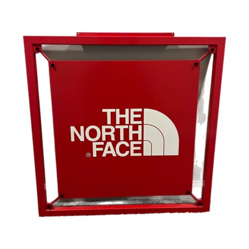 "Vintage 90er Y2K The North Face TNF Metallladen Display Schild 24"" x 24""" - Bild 1 von 16