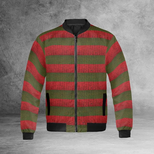 Freddy Krueger Cosplay Costume Nightmare On Elm Street Horror Jacket image 2