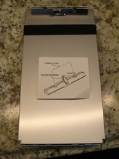 Lot 5 Saunders 12205 Top Opening Aluminum Police Citation Holder II 6.25x11.75