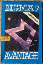1987 Advantage Sigma 7 IBM Commodore 64 128 Video Game PC