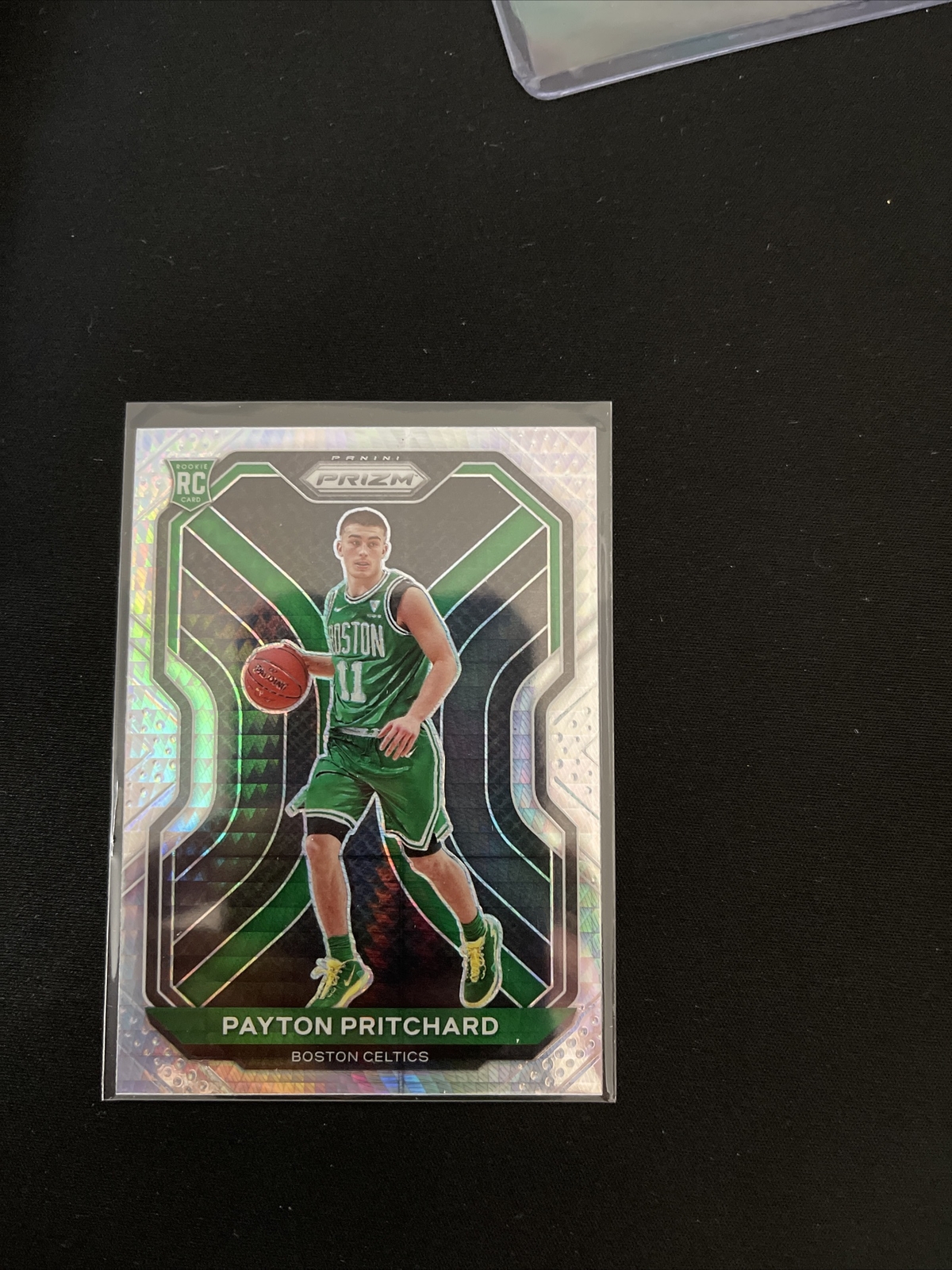 2020-21 Panini Prizm Silver Hyper Rookie #257 Payton Pritchard RC Celtics
