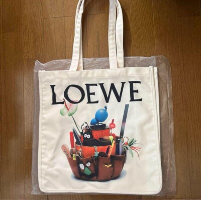 LOEWE  Studio Ghibli  Ghibli Tote Bag Novelty Crafted World Exhibition NEW JAPAN