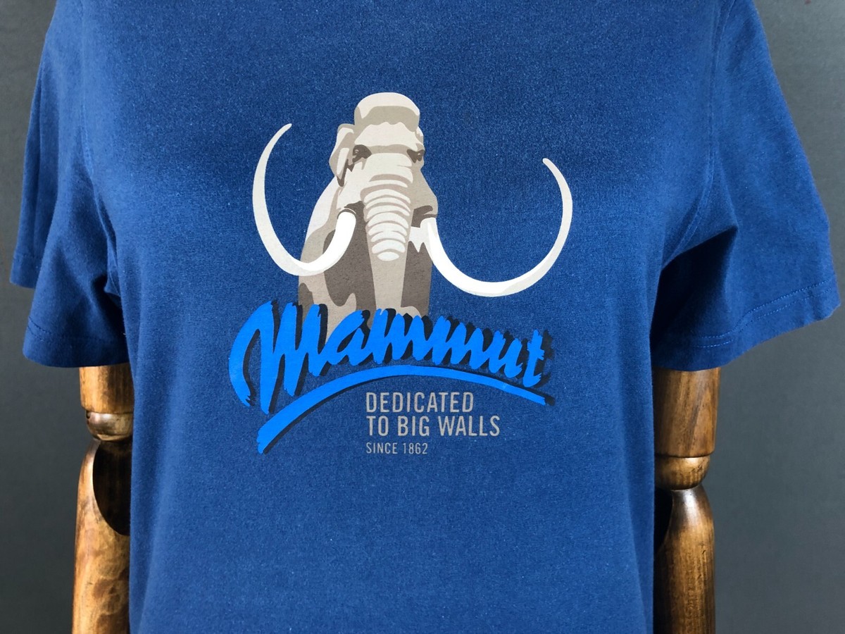Mammut Top Shirt Women's Size M Cotton Blue | eBay