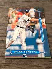 1996 Topps Gallery The Futurists Baseball Card #139 Mark Loretta, Brewer RC (M7)
