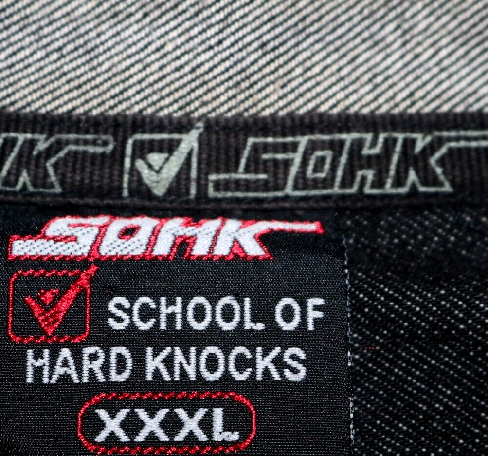 RARE* 90's School Of Hard Knocks - Mens Black Wash Jean