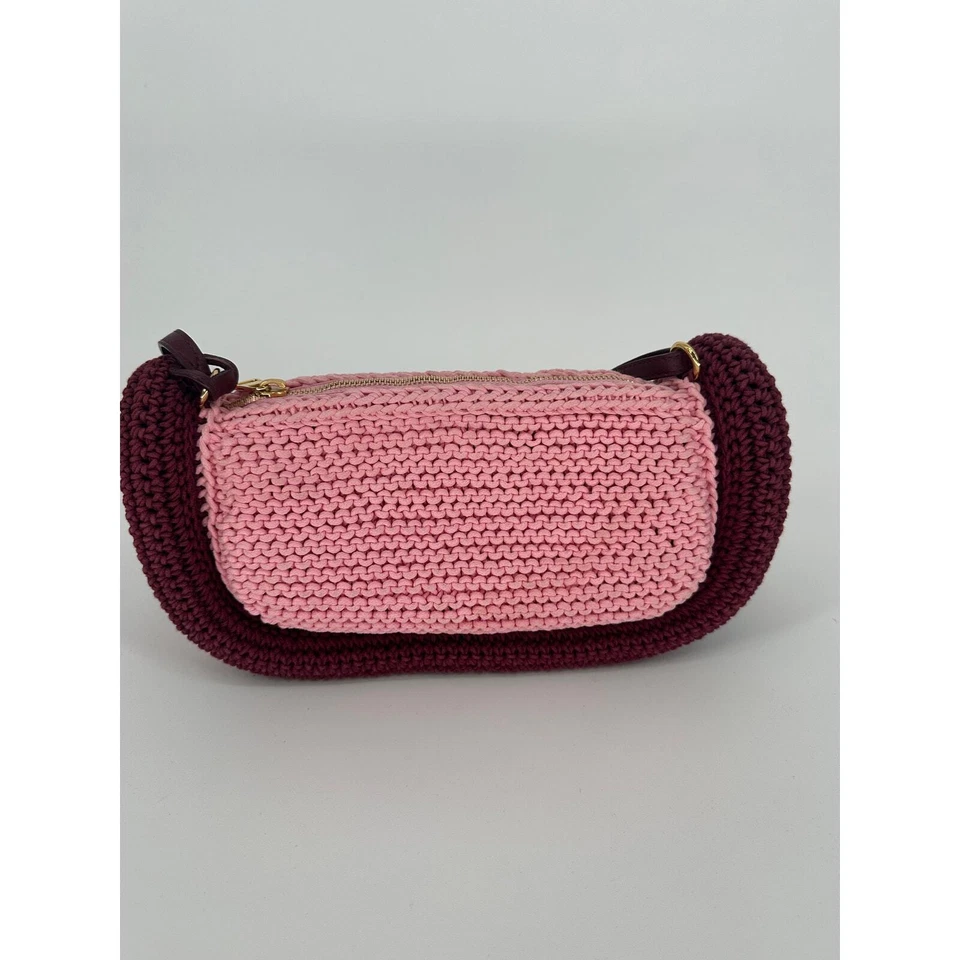 Bolso JW Anderson The Bumper 15 en rosa/borgoña Foto 4 de 4