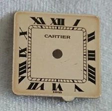 Cartier Square Dial With Rester
