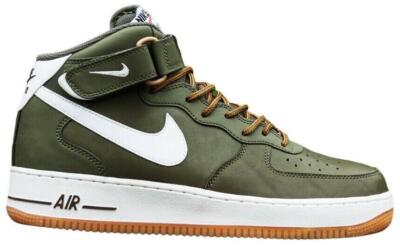 nike air force 1 mid olive green
