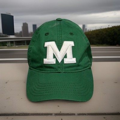 Marshall Thundering Herd Green Hat Cap  M  Logo NCAA Football 1970 St Patrick s
