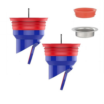 #ad 2 PCS Shower Drain Core Plug and Backflow Preventer Odor Proof Suitable for 5 $16.07