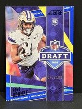 2024 Score - Nfl Draft Rome Odunze #12 Showcase /100 (RC)