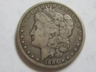 1884 Morgan Dollar  90% Silver $1 US Coin Collectible