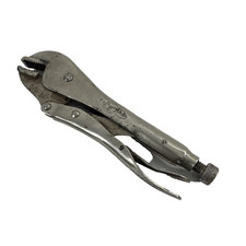 VINTAGE PETERSEN DEWITT VISE GRIP # 10R STRAIGHT JAW LOCKING PLIERS MADE IN USA