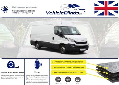 Stealth Blinds For Iveco Daily (2014-Now) Mark 3
