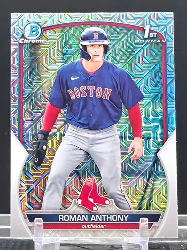 2023 Bowman Chrome Mega Box Roman Anthony #BCP-71 Mojo Parallel