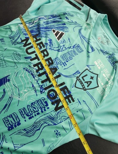 LA Galaxy FC MLS Adidas 2023 One Planet Replica Jersey Soccer Men's Size Small - Picture 6 of 7