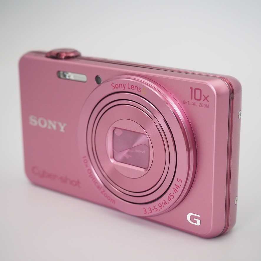 Mint] Sony Cyber-shot DSC-WX220 18.2 MP Digital Camera Pink Wi-Fi