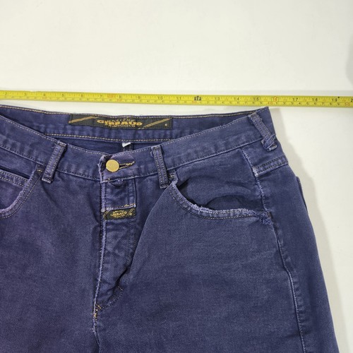 Marithe Francois Girbaud Pants Mens 32x32 Blue Y2K Vintage Slacks Distressed - Picture 16 of 20