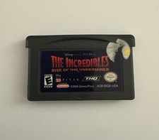 THE INCREDIBLES: RISE OF THE UNDERMINER NINTENDO GAMEBOY ADVANCE SP GBA GAME