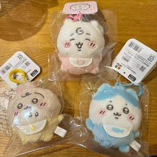 Chiikawa Baby Series Hachware Usagi 10cm Plush Doll KeyChain Toy Pendant