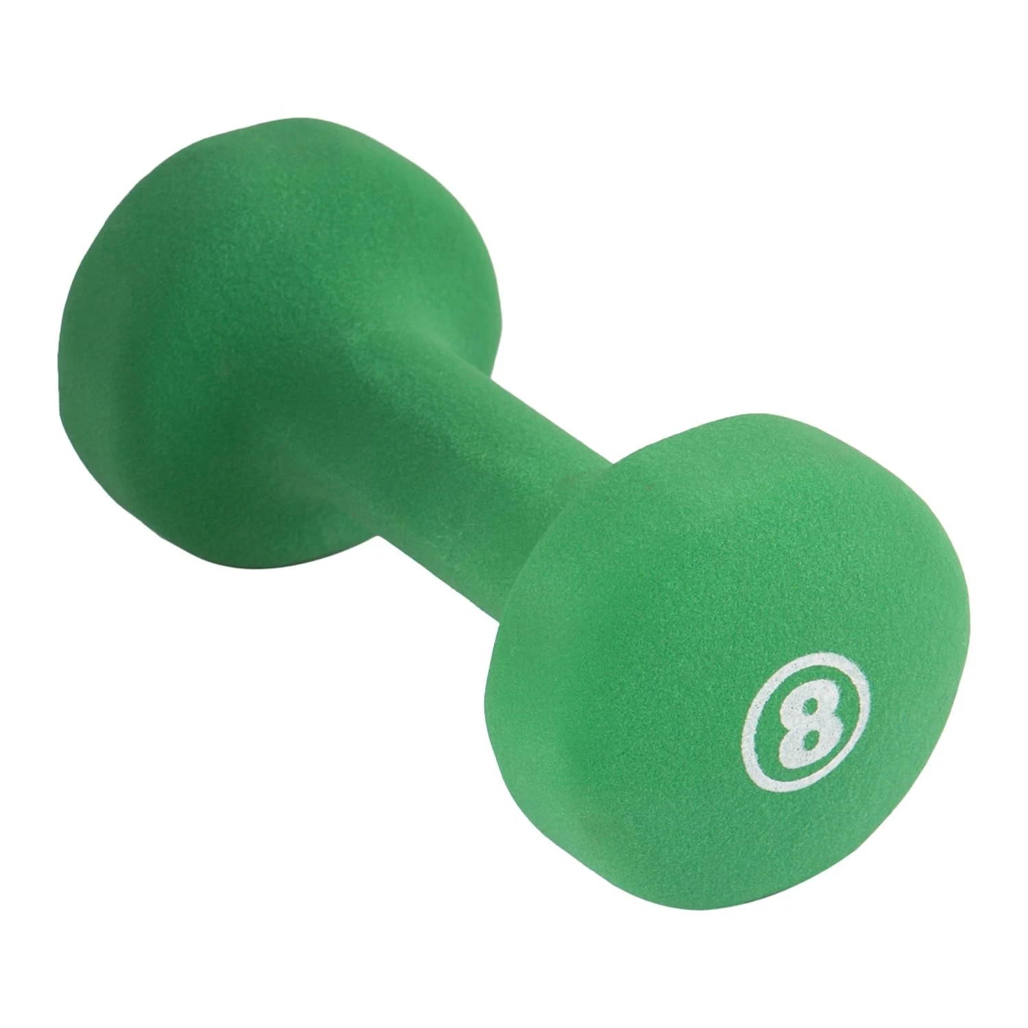 York Barbell Neoprene Coated Fitbell Dumbbell 8LB Pack 1 Dumbbell Set Women&Men