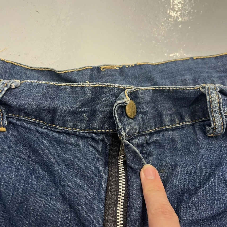 Винтажные джинсы плотника 60-х Red Camel Dark Workwear 40x24 1960-е настоящие винтажные - Изображение 4 из 4