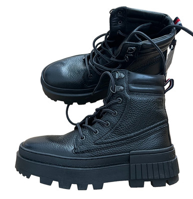 Tommy Hilfiger Elevated Chunky Stiefel Damen Schwarz 41 Hochschaftstiefel
