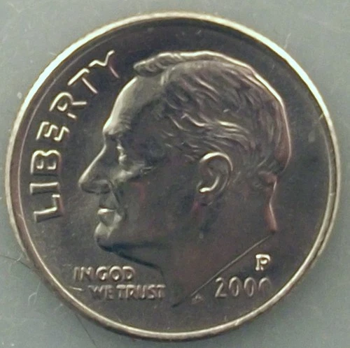2000 P Roosevelt Dime Uncirculated US Mint
