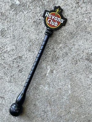 Vintage Havana Club Drink Stirrer mojito cocktail muddler crusher BLACK