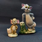 Wade Tom & Jerry Figurines MGM 1970s Vintage Pair