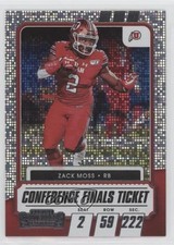 2021 Panini Contenders Draft Picks Conference Finals Ticket /99 Zack Moss pm6