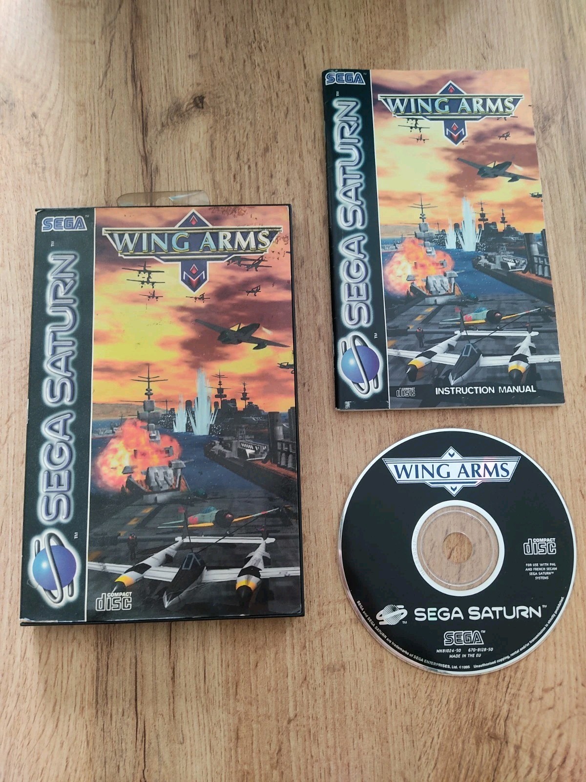 Wing Arms / Sega Saturn / Complet / PAL