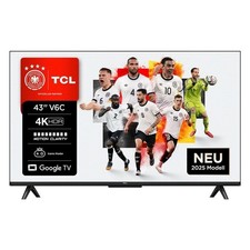 TCL V6C 43V6C TV 109.2 cm 43 Zoll 4K Ultra HD Smart Wi-Fi Metallic