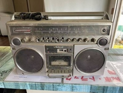 ♪昭和銘機 整備ラジカセ National Disco MAC　RX-5500 National RX 5500 Am-fm Cassette Vintage Boombox Disco Mac for sale
