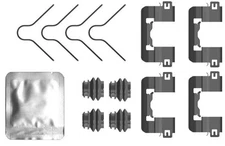 Front Brake Pad Accessory Kit Fits Kia Mintex MBA0105 1 Year Warranty